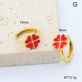 6E3002753bbpi-209  Stainless Steel Earrings
