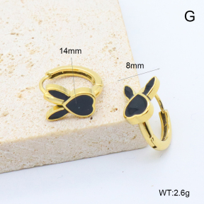 6E3002763bbpi-209  Stainless Steel Earrings