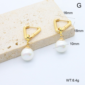 6E3002772bhbo-209  Stainless Steel Earrings