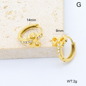 6E4004521bbop-209  Stainless Steel Earrings