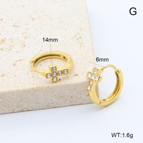 6E4004538bbom-209  Stainless Steel Earrings