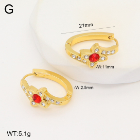 2E4004294aakl-703  Stainless Steel Earrings