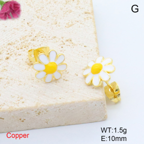 F6E301998baka-L017  Fashion Copper Earrings