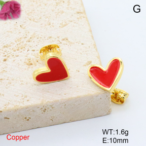 F6E302005baka-L017  Fashion Copper Earrings