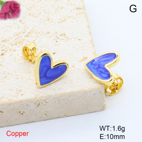 F6E302006baka-L017  Fashion Copper Earrings