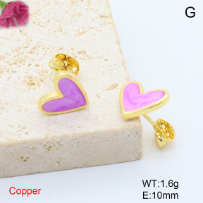 F6E302007baka-L017  Fashion Copper Earrings