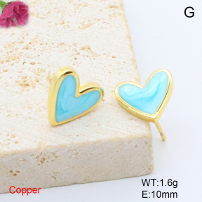 F6E302008baka-L017  Fashion Copper Earrings
