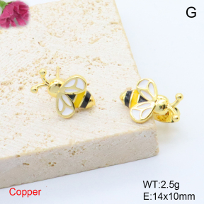 F6E302010baka-L017  Fashion Copper Earrings