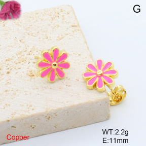 F6E302013baka-L017  Fashion Copper Earrings