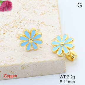 F6E302014baka-L017  Fashion Copper Earrings