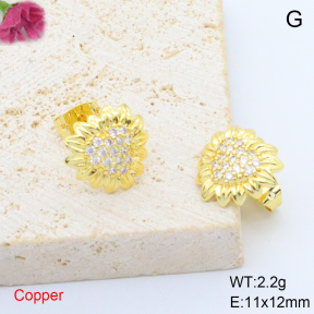 F6E405657baka-L017  Fashion Copper Earrings