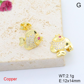 F6E405662ablb-L017  Fashion Copper Earrings