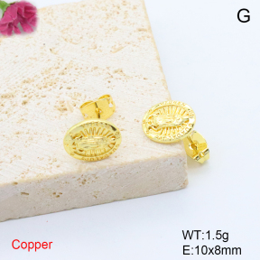 F6E405669baka-L017  Fashion Copper Earrings