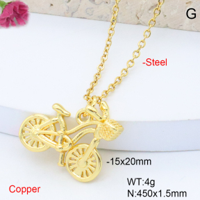F6N200888avja-L017  Fashion Copper Necklace