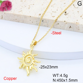 F6N200891vaia-L017  Fashion Copper Necklace