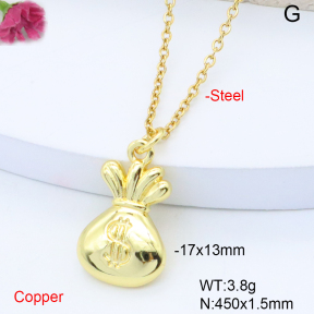 F6N200901vaia-L017  Fashion Copper Necklace