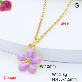 F6N301421vaia-L017  Fashion Copper Necklace