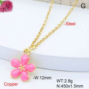 F6N301422vaia-L017  Fashion Copper Necklace