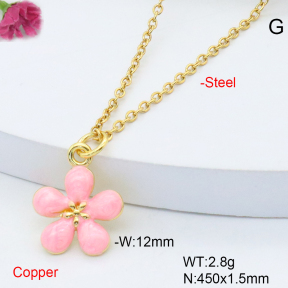 F6N301423vaia-L017  Fashion Copper Necklace