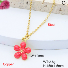 F6N301425vaia-L017  Fashion Copper Necklace