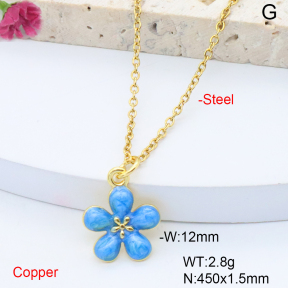 F6N301427vaia-L017  Fashion Copper Necklace