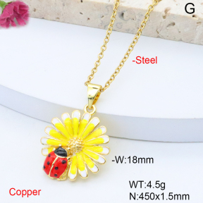 F6N301429avja-L017  Fashion Copper Necklace
