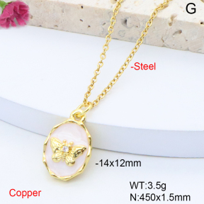 F6N301441vail-L017  Fashion Copper Necklace