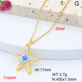 F6N301445vaia-L017  Fashion Copper Necklace