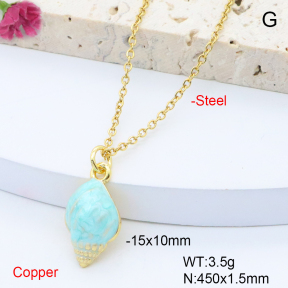F6N301446vaia-L017  Fashion Copper Necklace