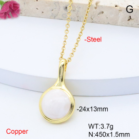 F6N301453vaia-L017  Fashion Copper Necklace