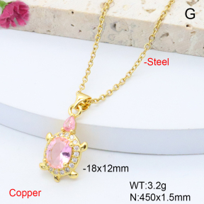 F6N408561vail-L017  Fashion Copper Necklace