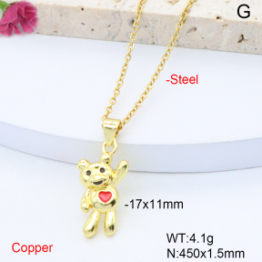 F6N408576vail-L017  Fashion Copper Necklace