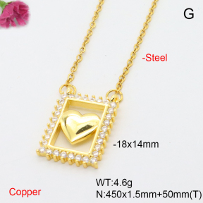 F6N408587avja-L017  Fashion Copper Necklace