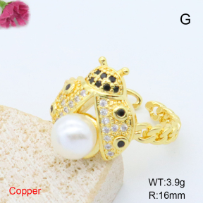 F6R402014ablb-L017  Fashion Copper Ring