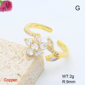 F6R402024baka-L017  Fashion Copper Ring