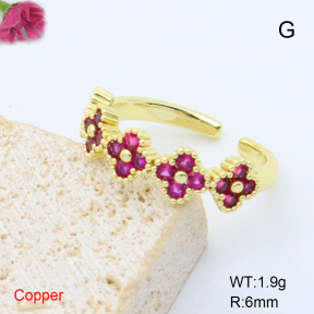 F6R402029ablb-L017  Fashion Copper Ring