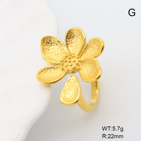 GER001283bhia-066  Handmade Polished  Stainless Steel Ring