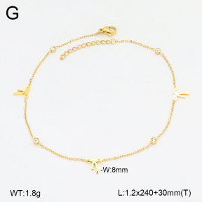 2A9001656vbmb-642  Stainless Steel Anklets