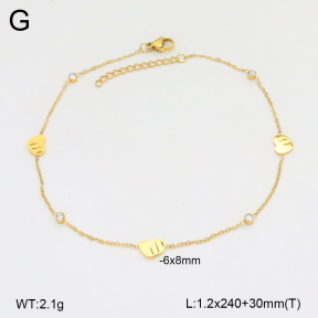 2A9001657vbmb-642  Stainless Steel Anklets