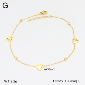 2A9001658vbmb-642  Stainless Steel Anklets