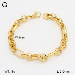 2B2004018bhva-452  Stainless Steel Bracelet