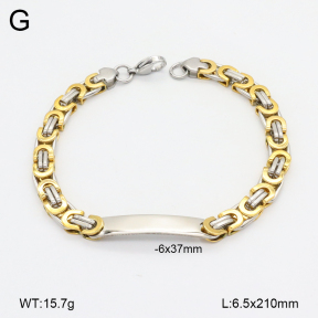 2B2004028bhva-452  Stainless Steel Bracelet