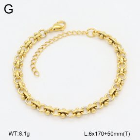 2B2004032bhva-452  Stainless Steel Bracelet