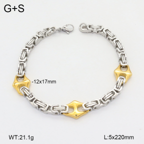 2B2004042bhia-452  Stainless Steel Bracelet