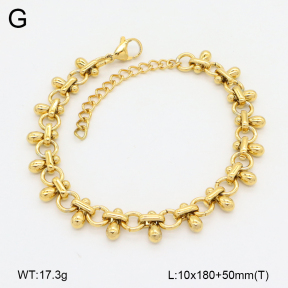 2B2004046bhva-452  Stainless Steel Bracelet