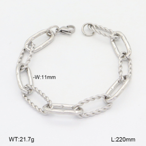 2B2004067bbov-452  Stainless Steel Bracelet