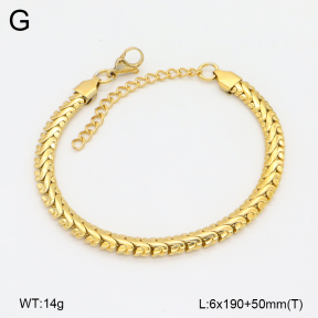 2B2004076bhva-452  Stainless Steel Bracelet