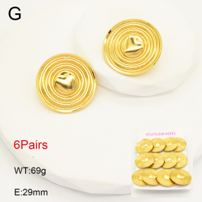 2E2005769vhmo-446  Stainless Steel Earrings