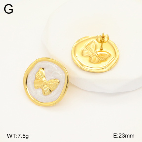 2E3003428baka-368  Stainless Steel Earrings