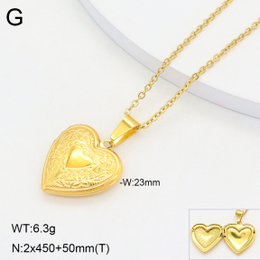 2N2005801vbll-452  Stainless Steel Necklace